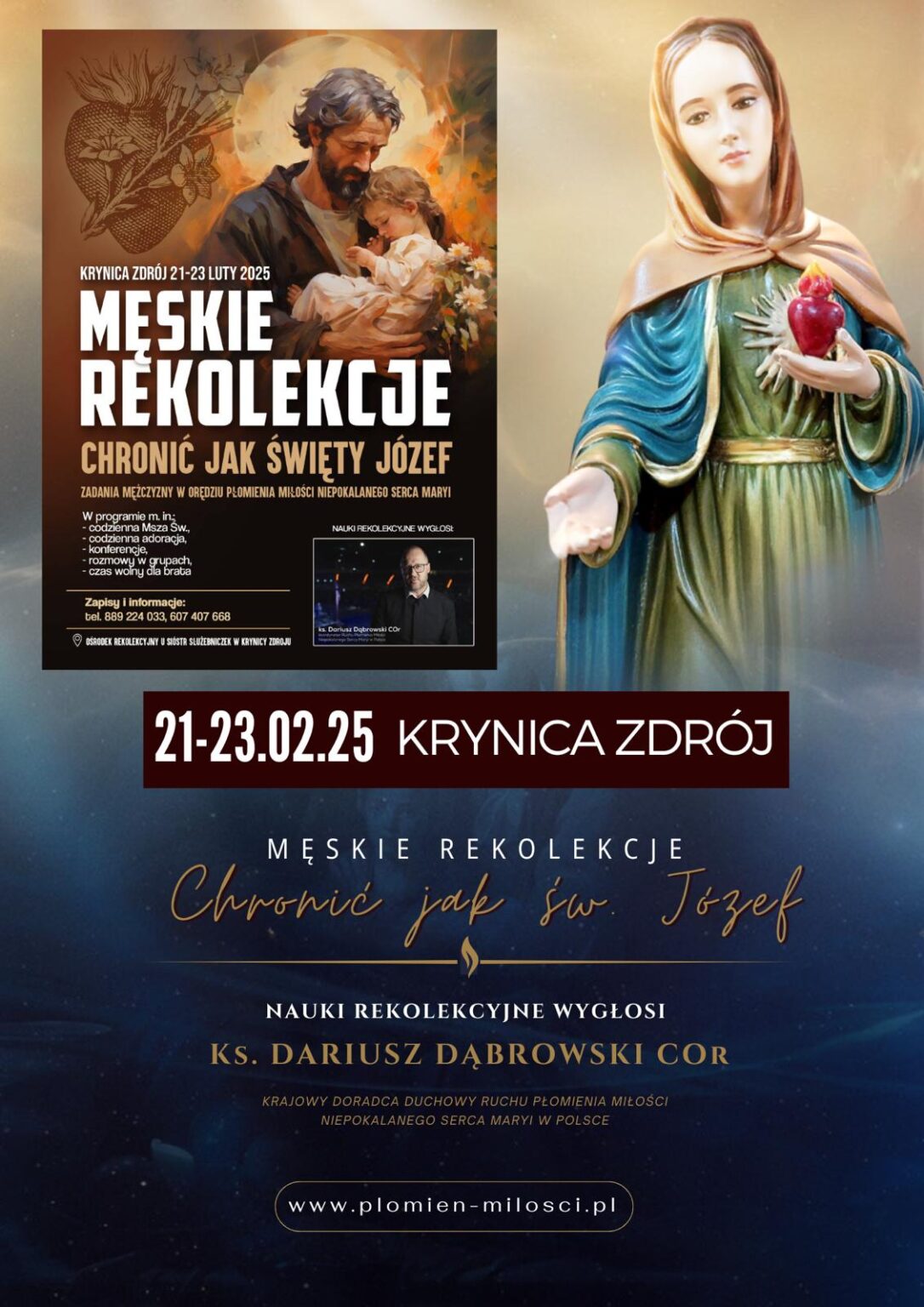 Płomień Miłości Niepokalanego Serca Maryi